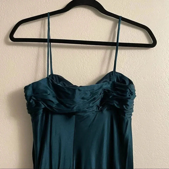 laundry by design satin ruched chest maxi dress - Picture 12 of 14